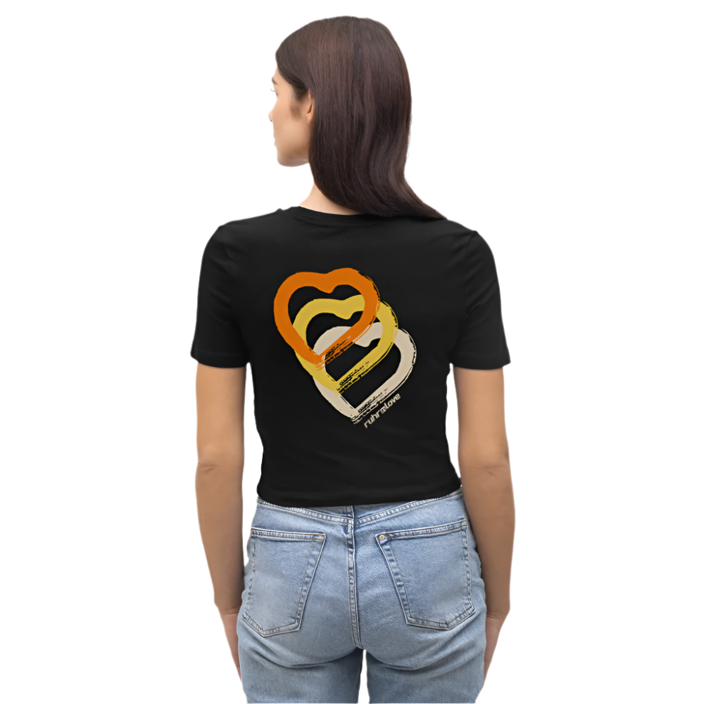 Cropped T-Shirt - Early Bird Drop - Schwarz