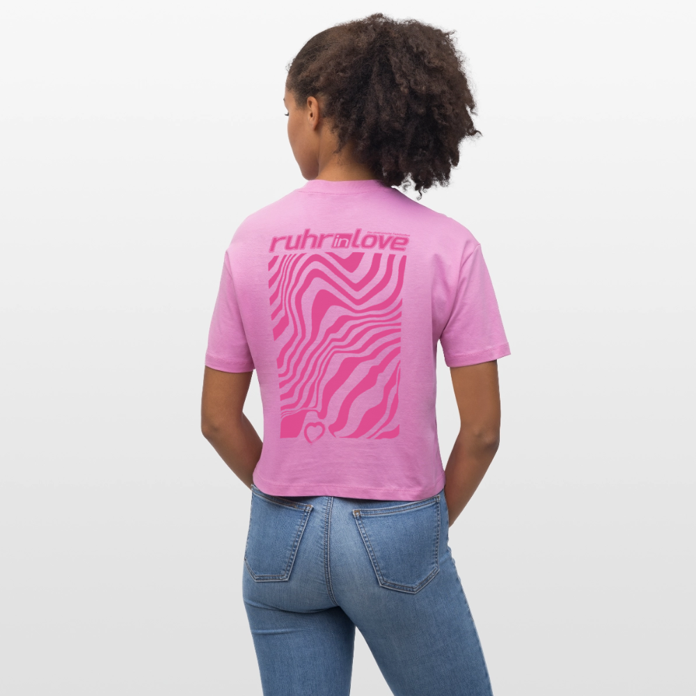 Simple Life - Boxy Frauen T-Shirt - Pink