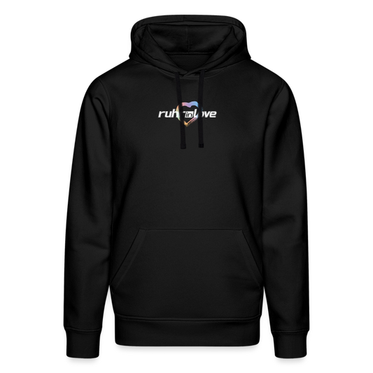 Family raves together - Unisex Bio-Hoodie - Schwarz