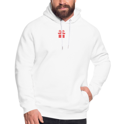 Embroidered Winter - Unisex Bio-Hoodie - Weiß