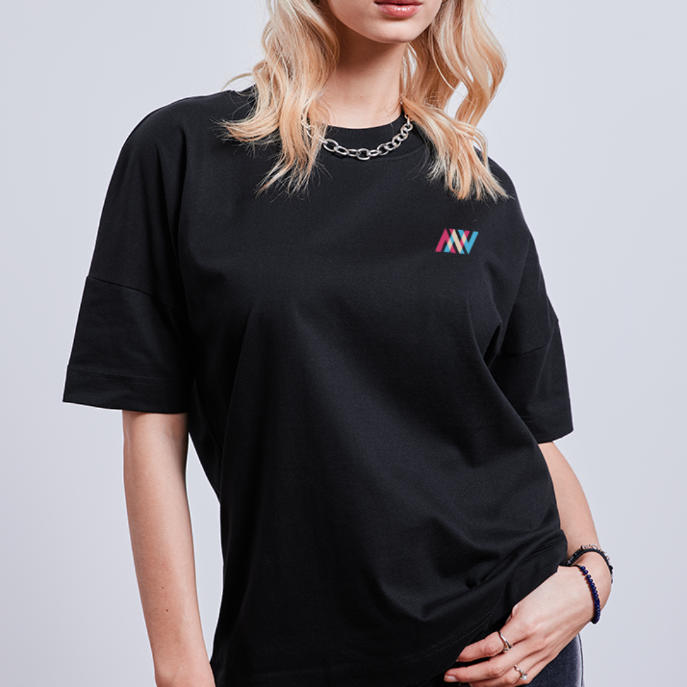 RAVE RAVE - Unisex Organic Oversize T-Shirt - Schwarz