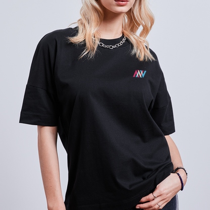 RAVE RAVE - Unisex Organic Oversize T-Shirt - Schwarz