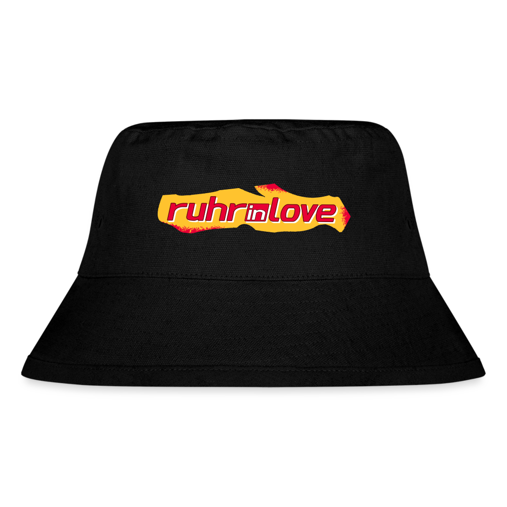 Ruhr-in-Love Bucket Hat - Schwarz